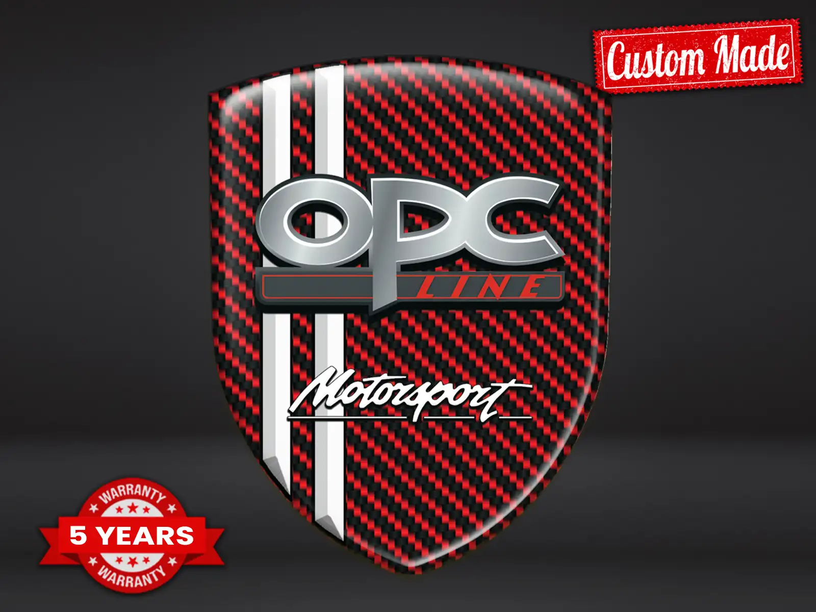 OPC Domed Auto Signs Sports High Quality Professional